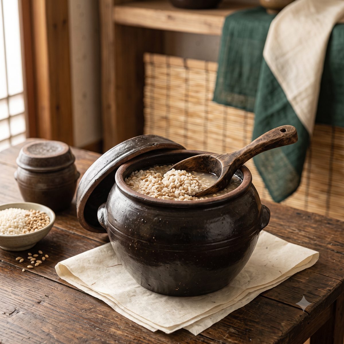 Naturally fermented sikhye